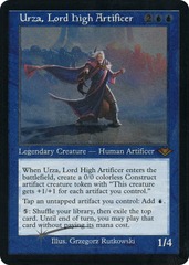 Urza, Lord High Artificer - Foil Etched - Retro Frame - MH1